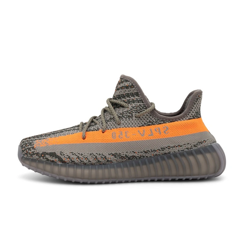 Buty Boost dla Dorosłych Szare i Pomarańczowe Treningowe 350V Niezawodne Sneakersy - Energia i Styl!